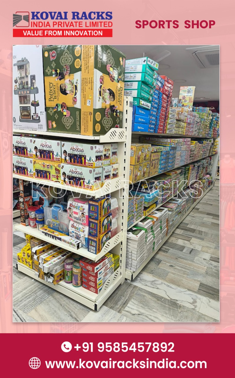 Sports Accessories Display Rack